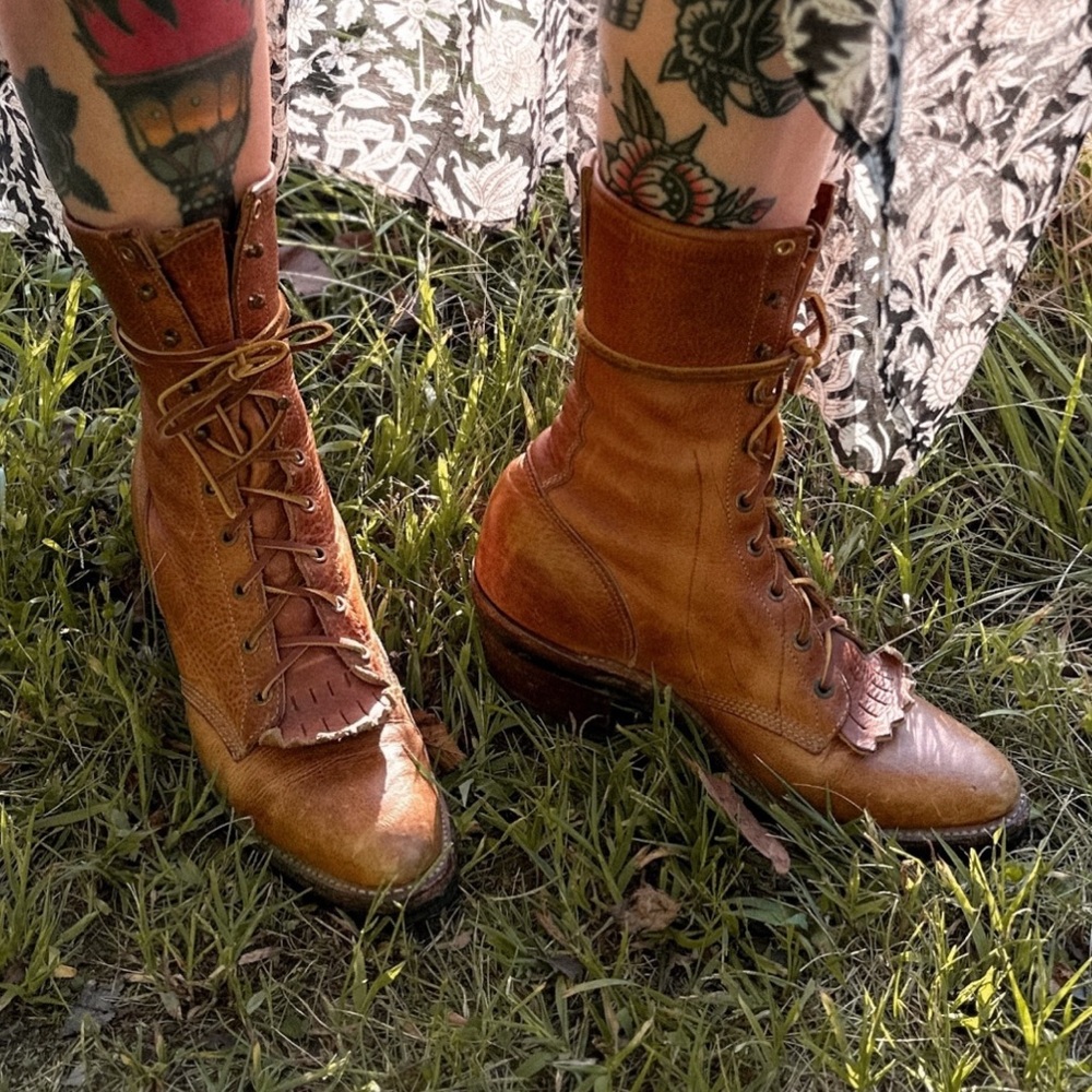 Vintage Durango Roper Boots